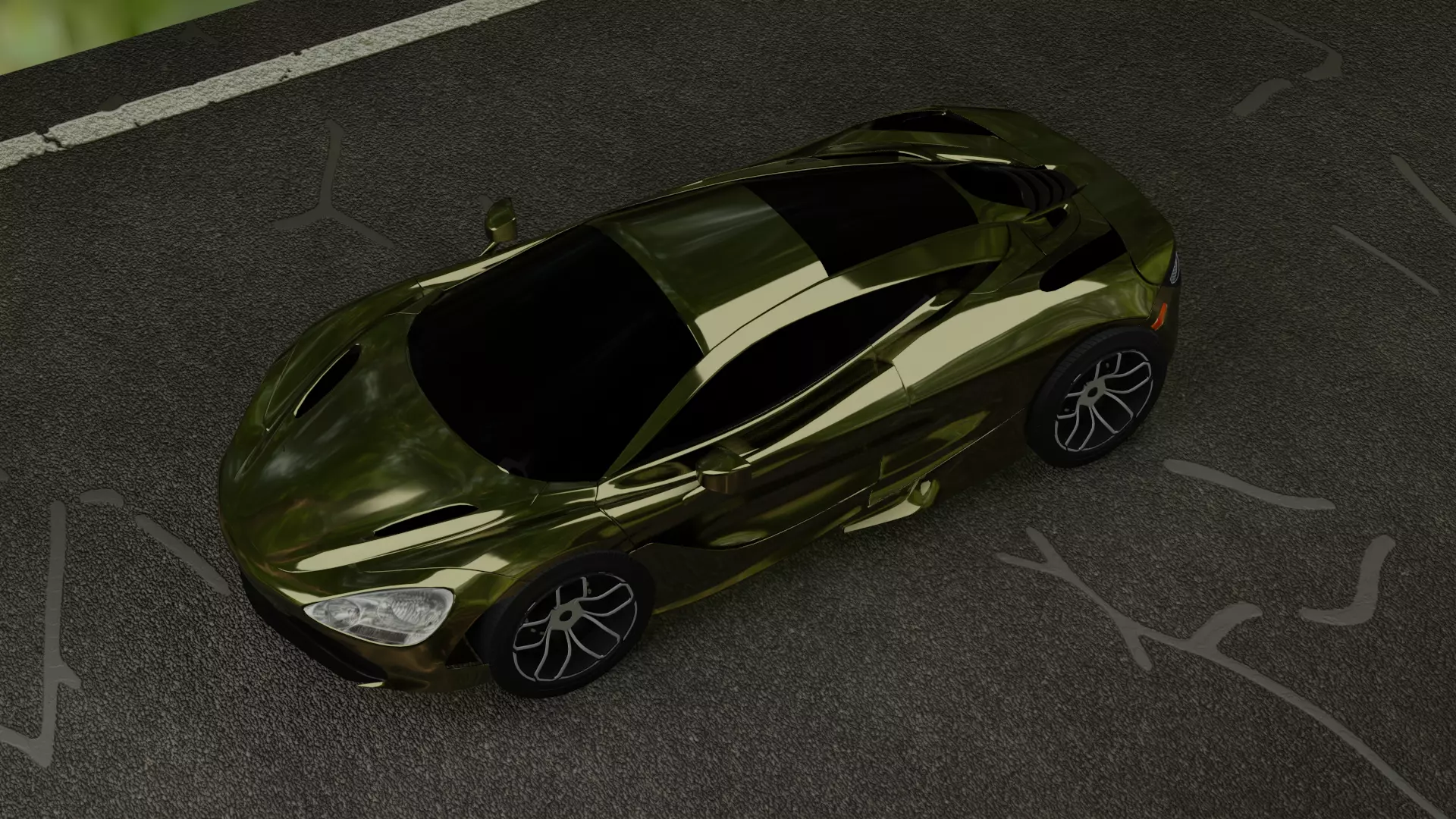 Car replica 3D model