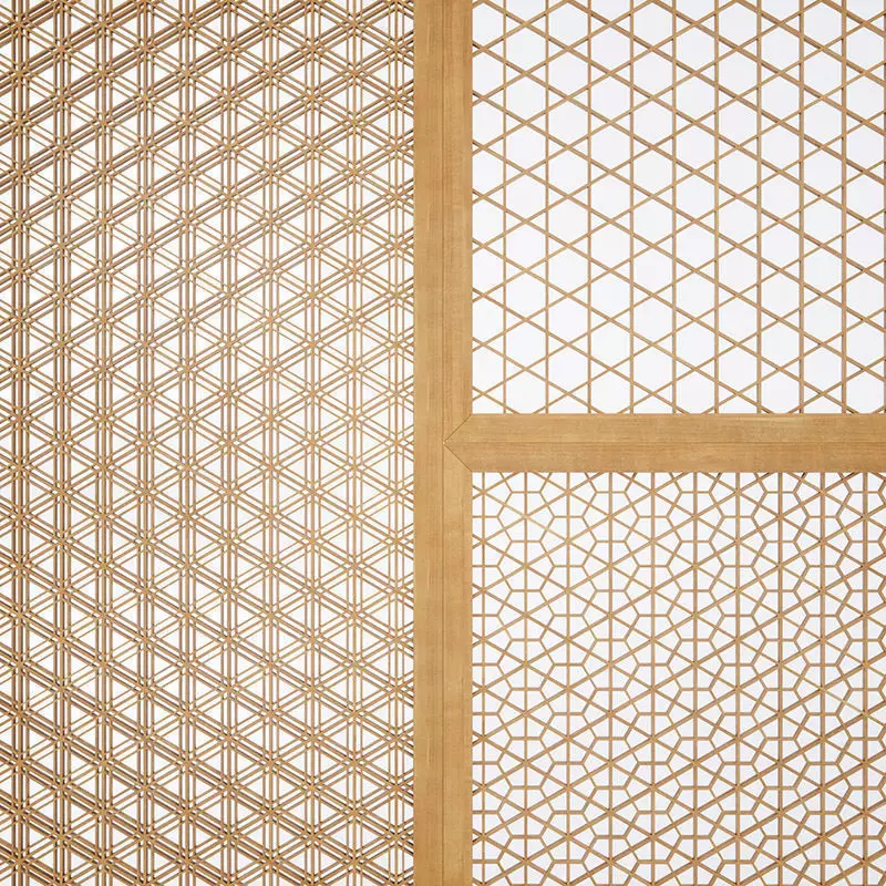 KUMIKO Collection C taiwanese lattice screens 3D model