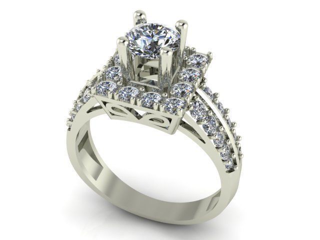 Ring T00157 3D print model_3