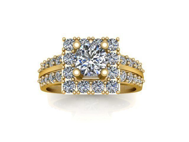 Ring T00157 3D print model_1