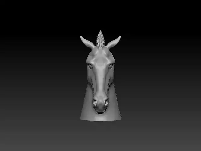 The Kelpies Duke - High-Poly Digital Sculpture