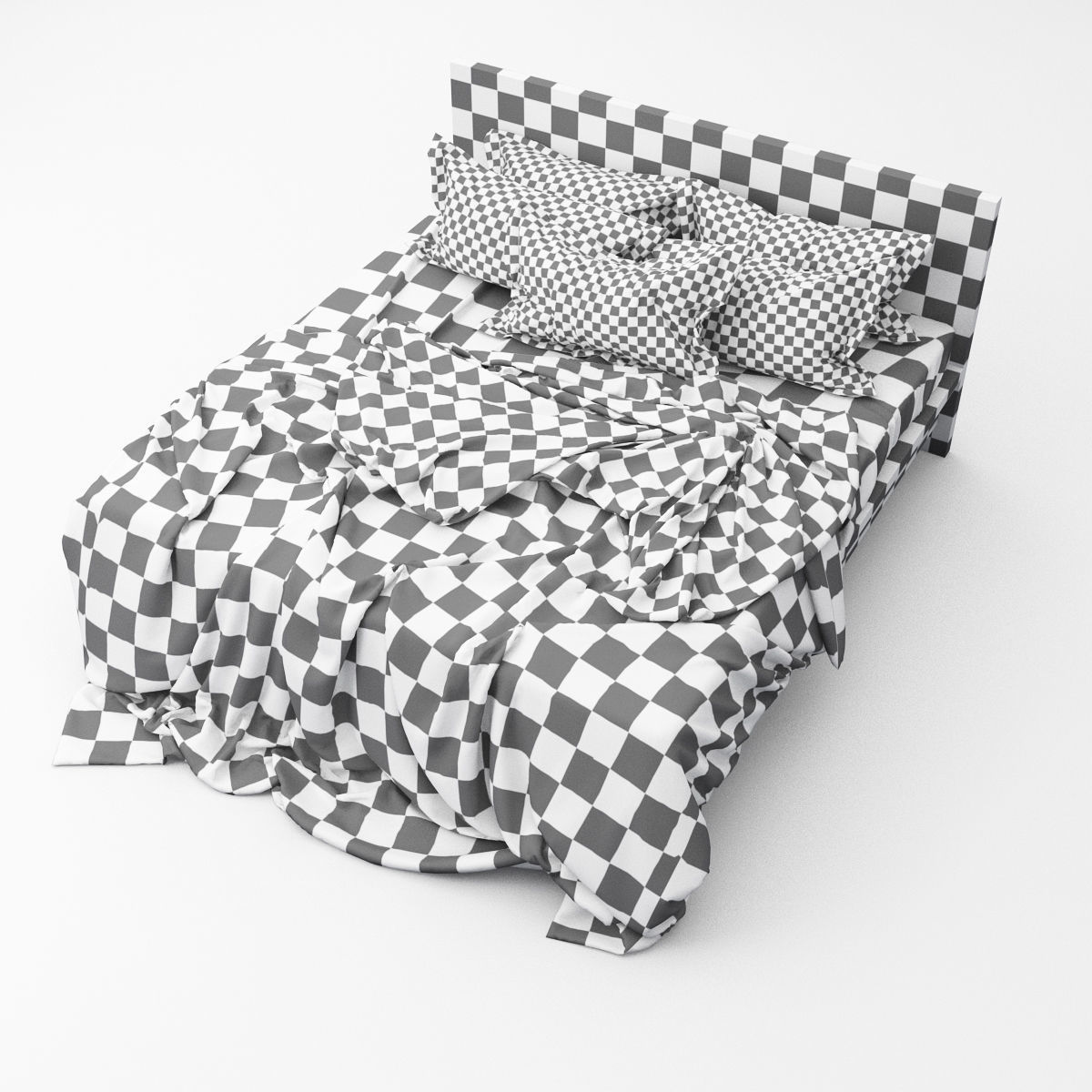 Bed Collection 10 3D model_8