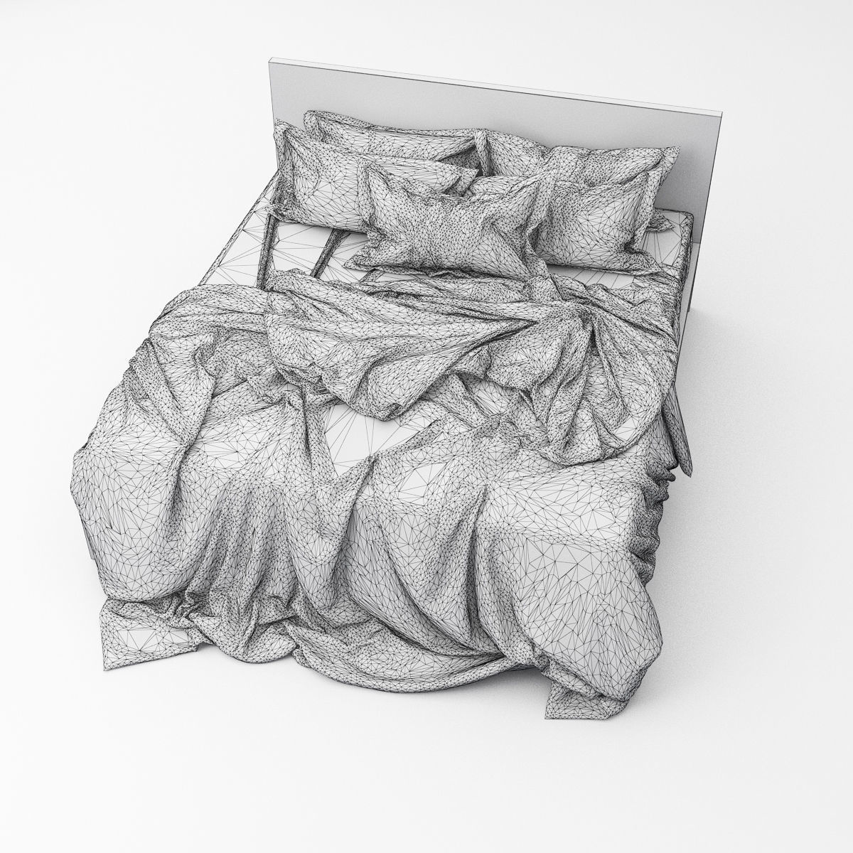 Bed Collection 10 3D model_9