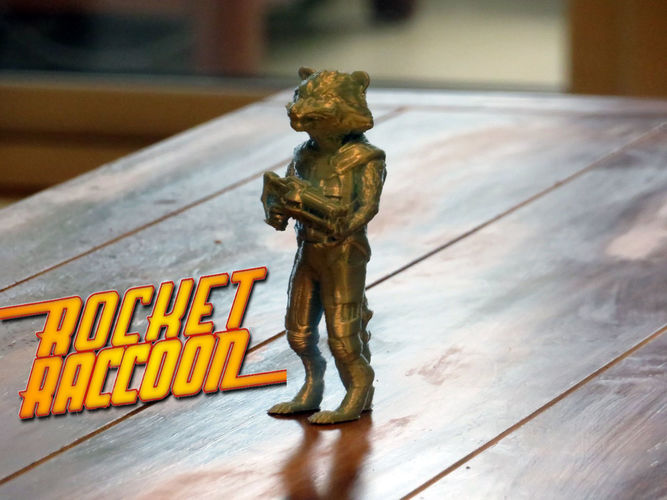 Rocket Raccon 3D print model