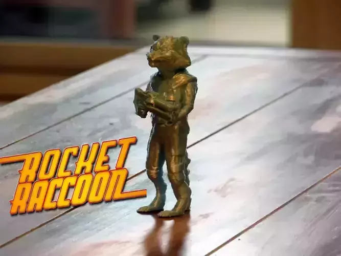 Rocket Raccon 3D print model