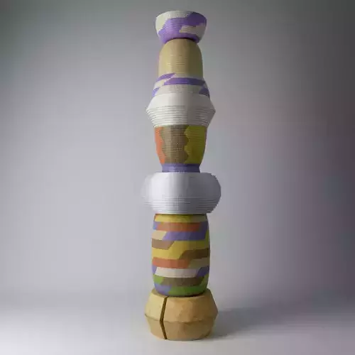 Stephen Burks Man Made Material Composition 3 - Totem