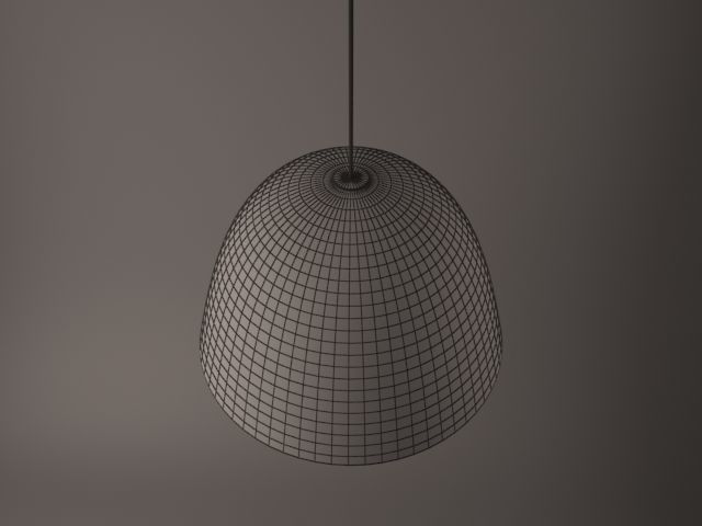 Stephen Burks Man Made Single Basket Lamp 3D model_6