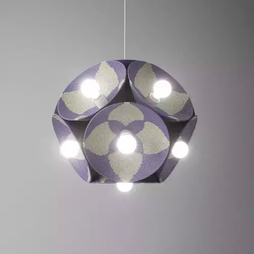 Stephen Burks Man Made Starburst Lamp