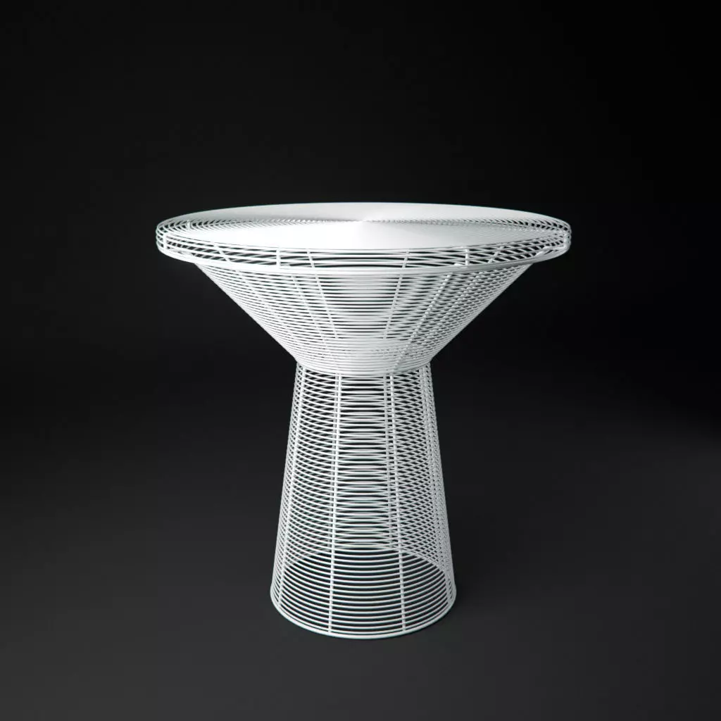 Stephen Burks Man Made Tatu Cafe Table 3D model_0