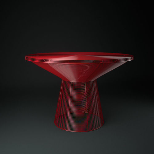 Stephen Burks Man Made Tatu Lounge Table 3D model