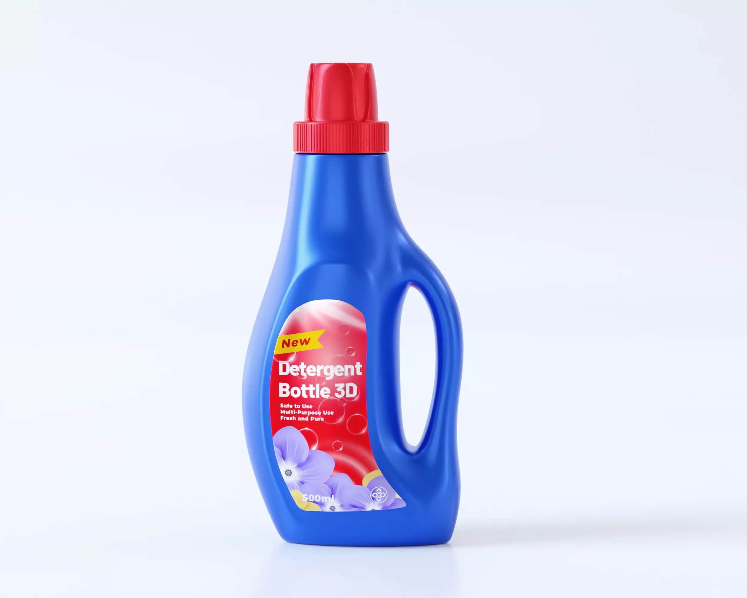 Detergent Bottle 3D model