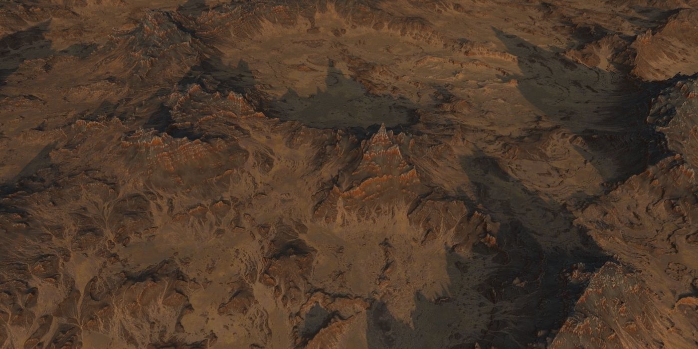 Mars Surface  3D model_4