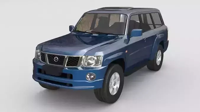 Nissan patrol 2006 3D model