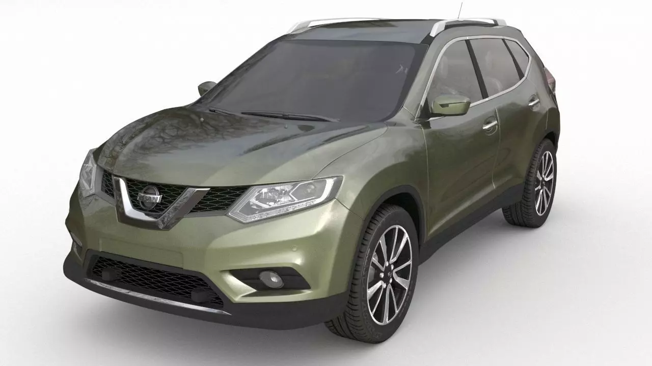 Nissan X-trail 3D model_0