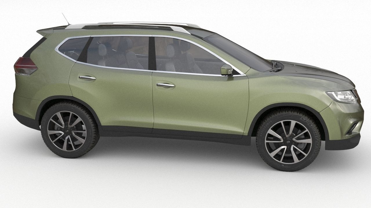 Nissan X-trail 3D model_2