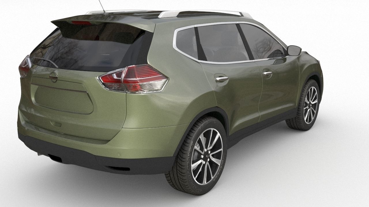 Nissan X-trail 3D model_1