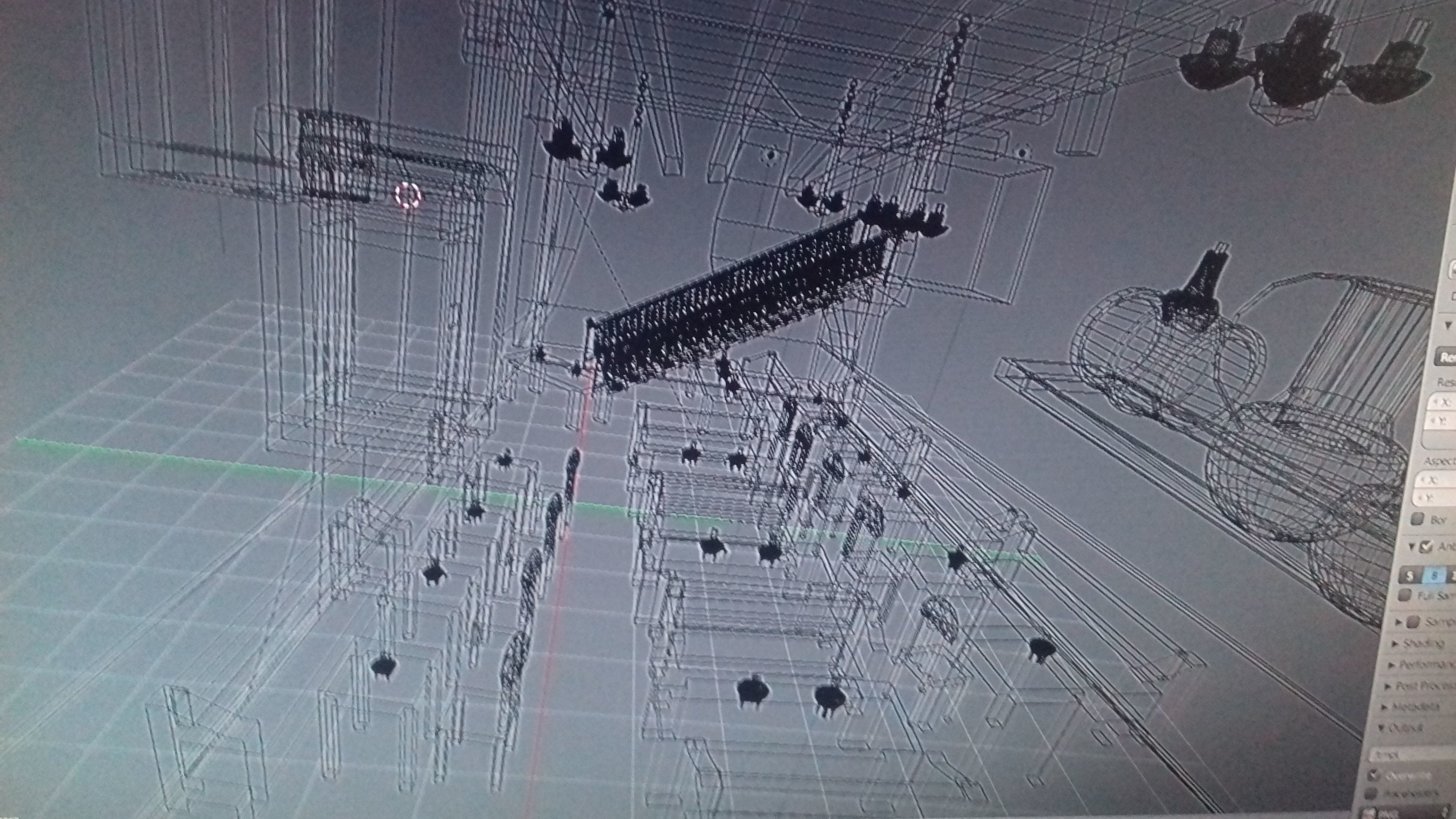 Medieval Tavern Low-poly 3D model_6