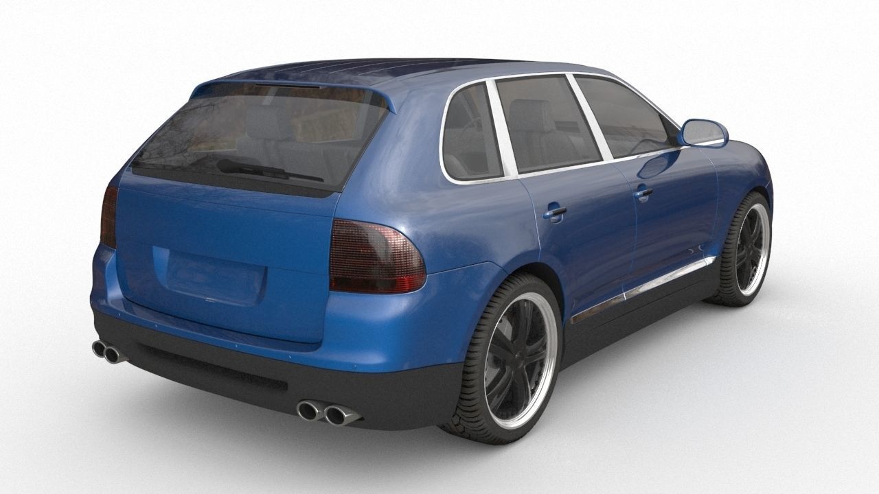 Porsche Cayenne 3D model_1