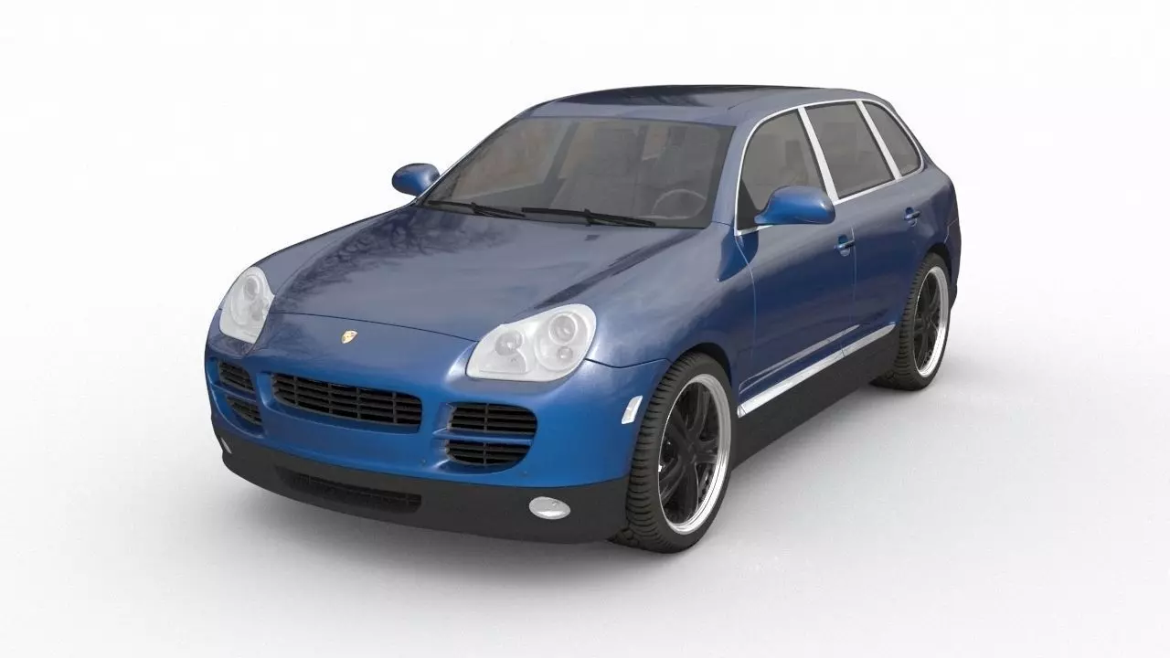 Porsche Cayenne 3D model_0