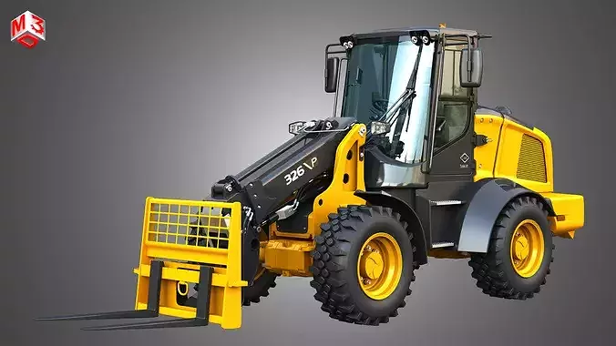 326 P-Tier Compact Wheel Loader - Pallet Fork