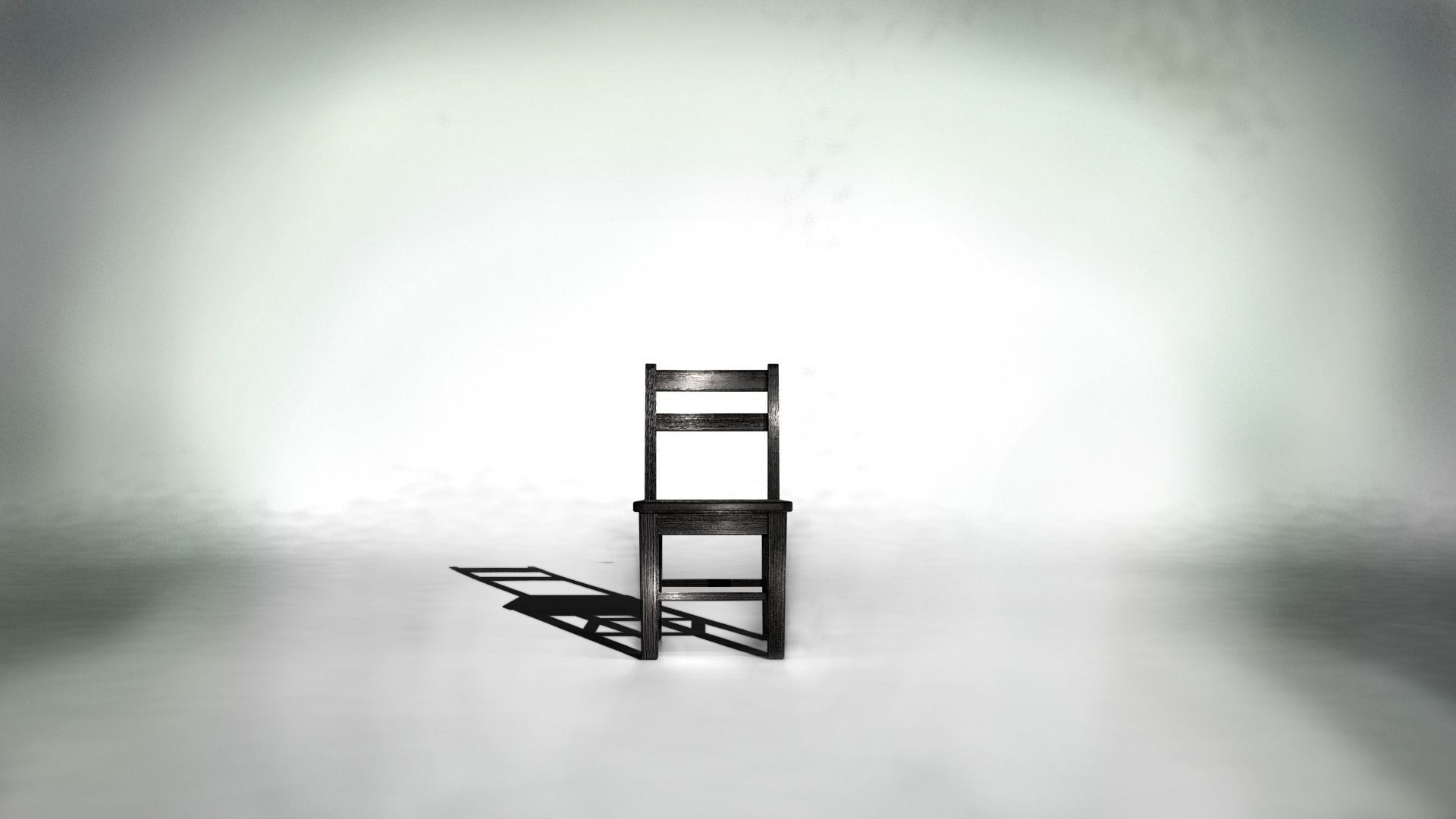 Cursed tape chair Free 3D model