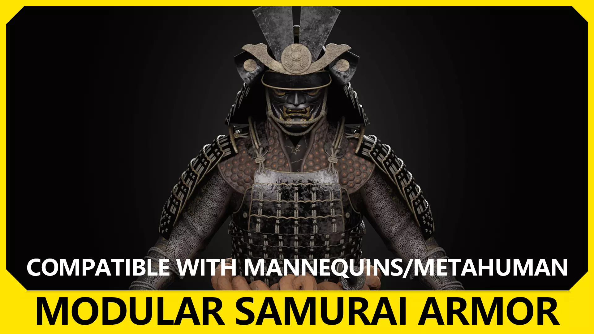 Samurai Black 3D model