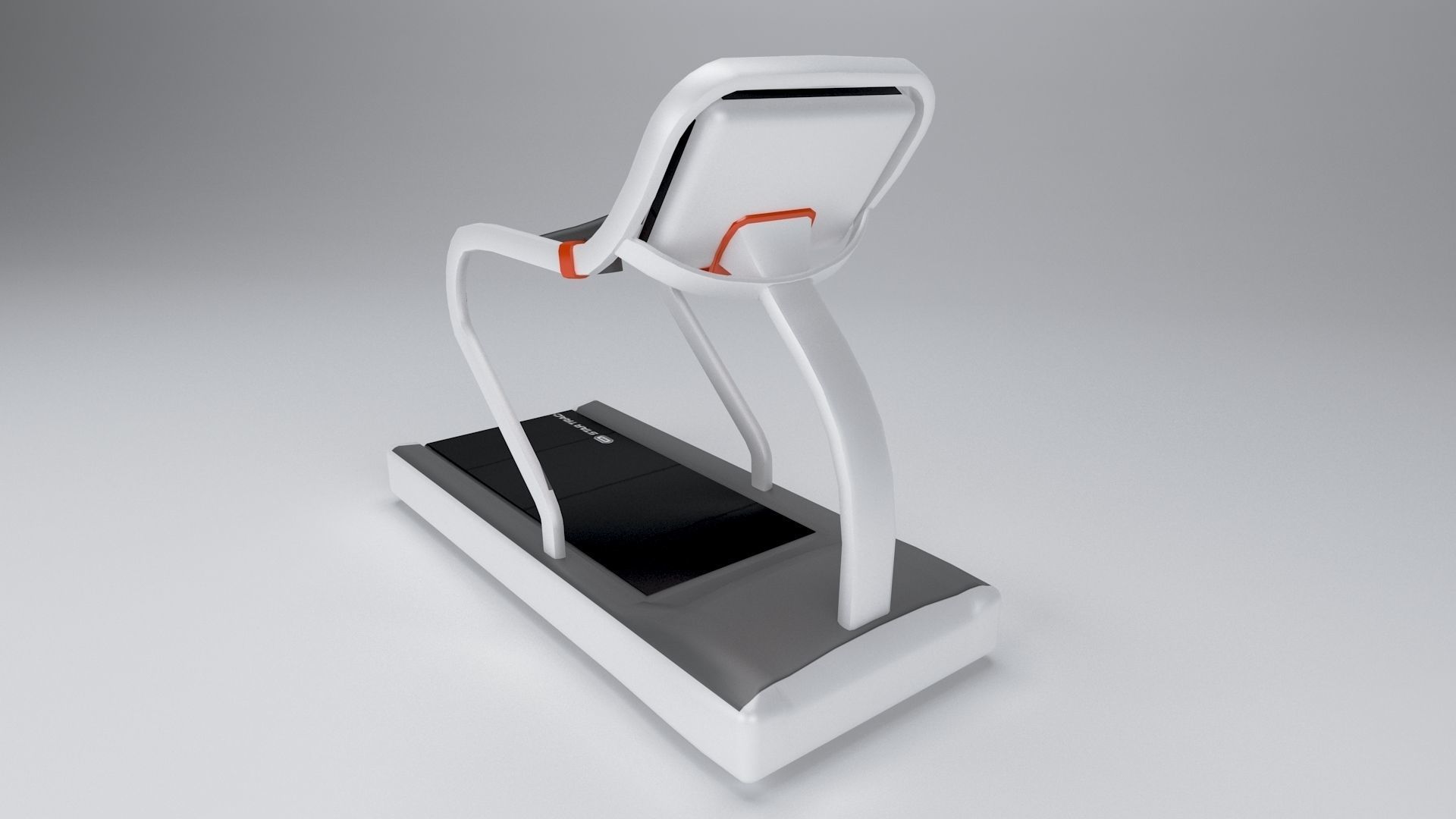 Star trac treadmill low poly Low-poly 3D model_1