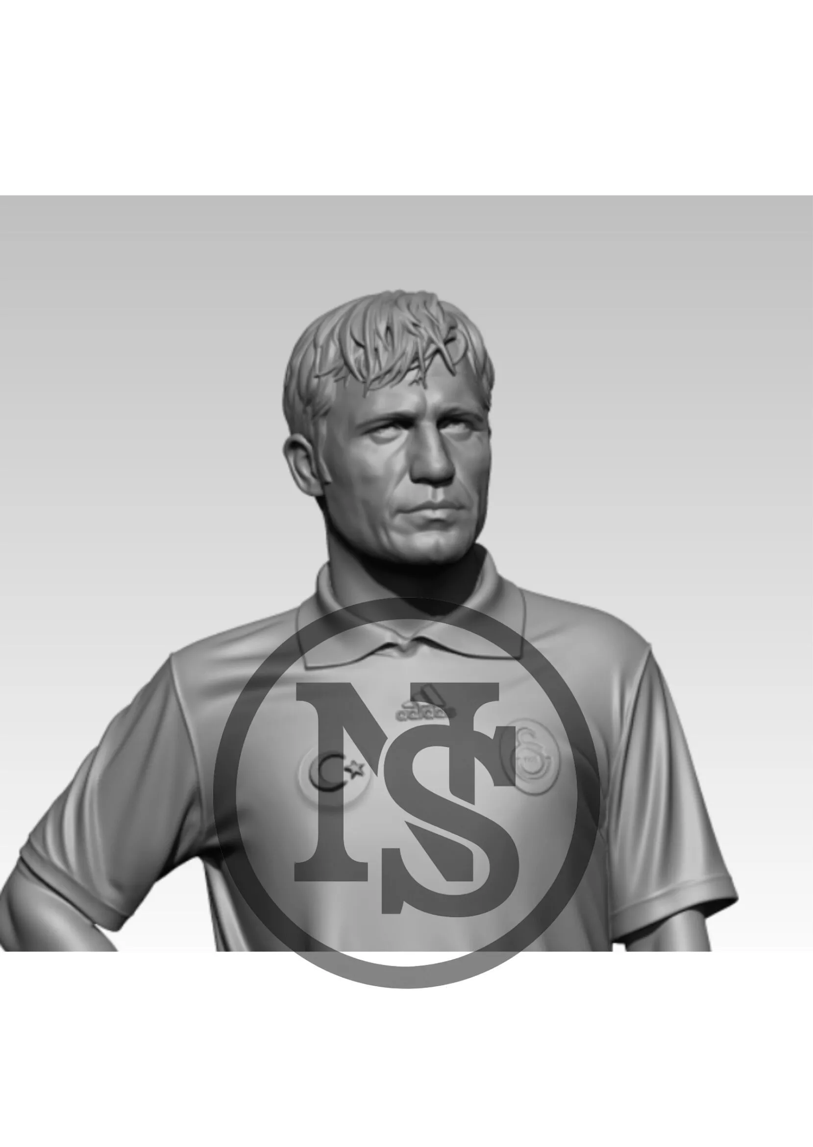 Gheorghe Hagi Nostaji Futbol Efsanesi Nostalgia Football Legend 3D print model