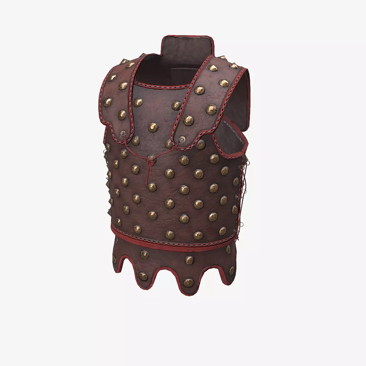 Ancient Armor SpolasOmphalatos 3D Model Game Ready PBR Low Poly Low-poly 3D model