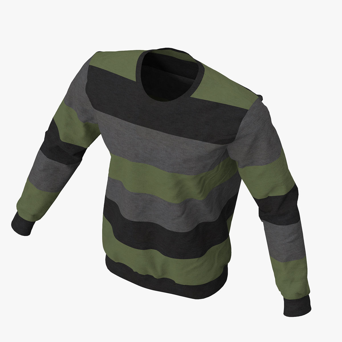Shirt 04 3D model_8
