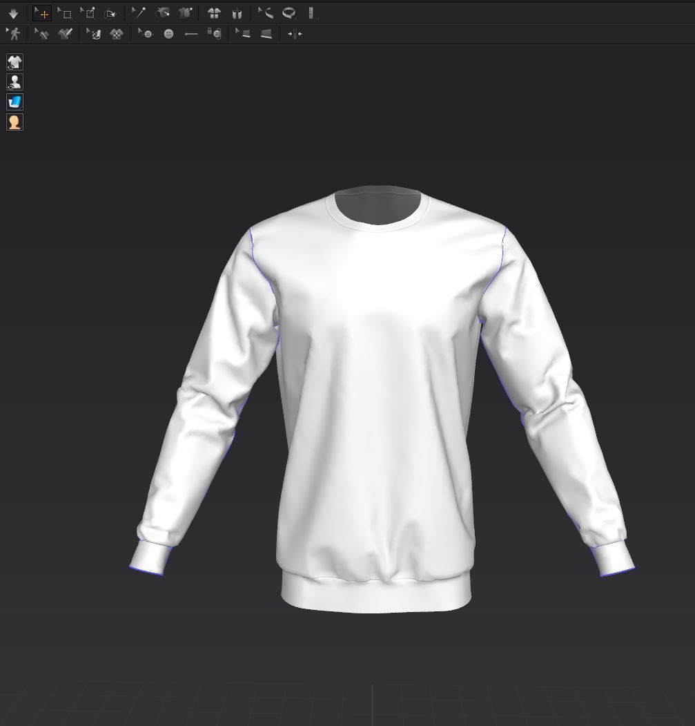 Shirt 04 3D model_16