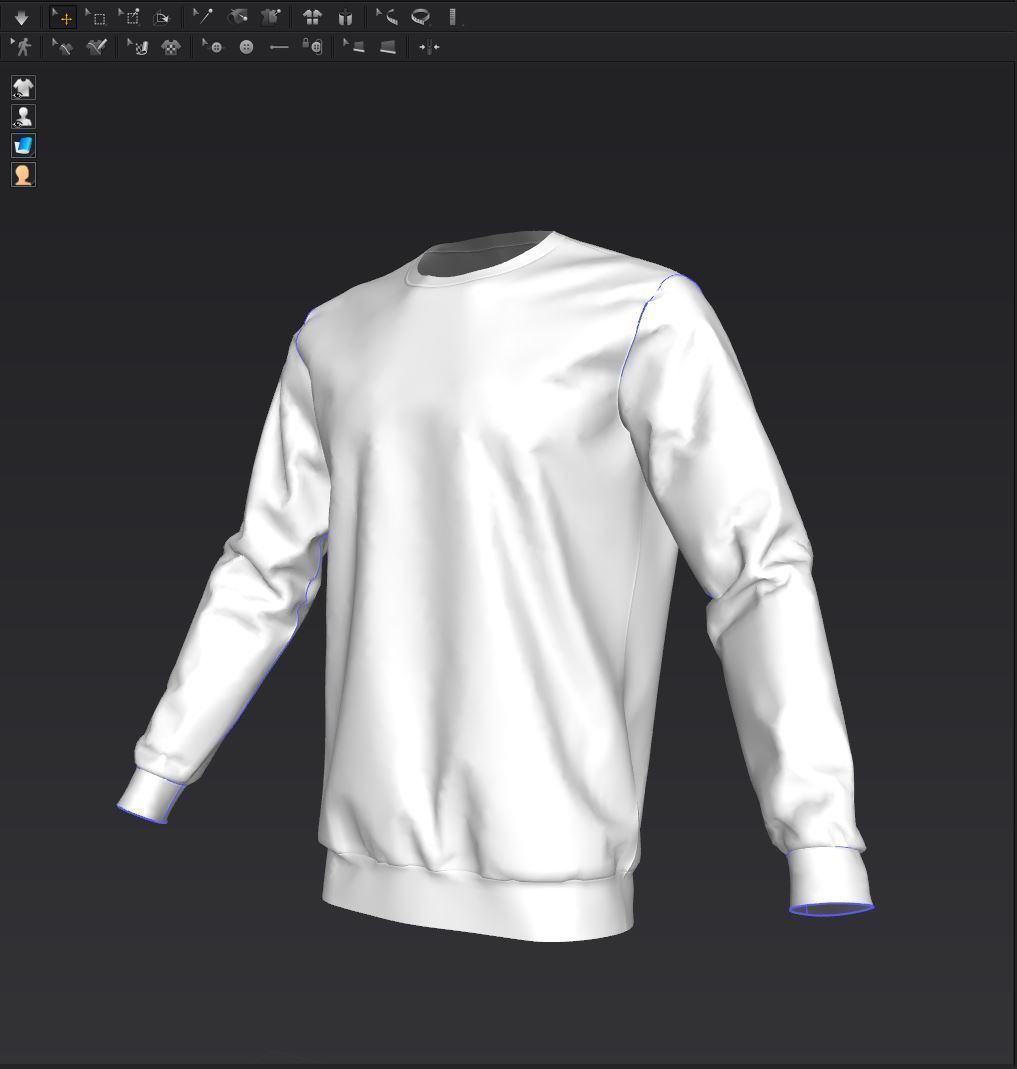 Shirt 04 3D model_20