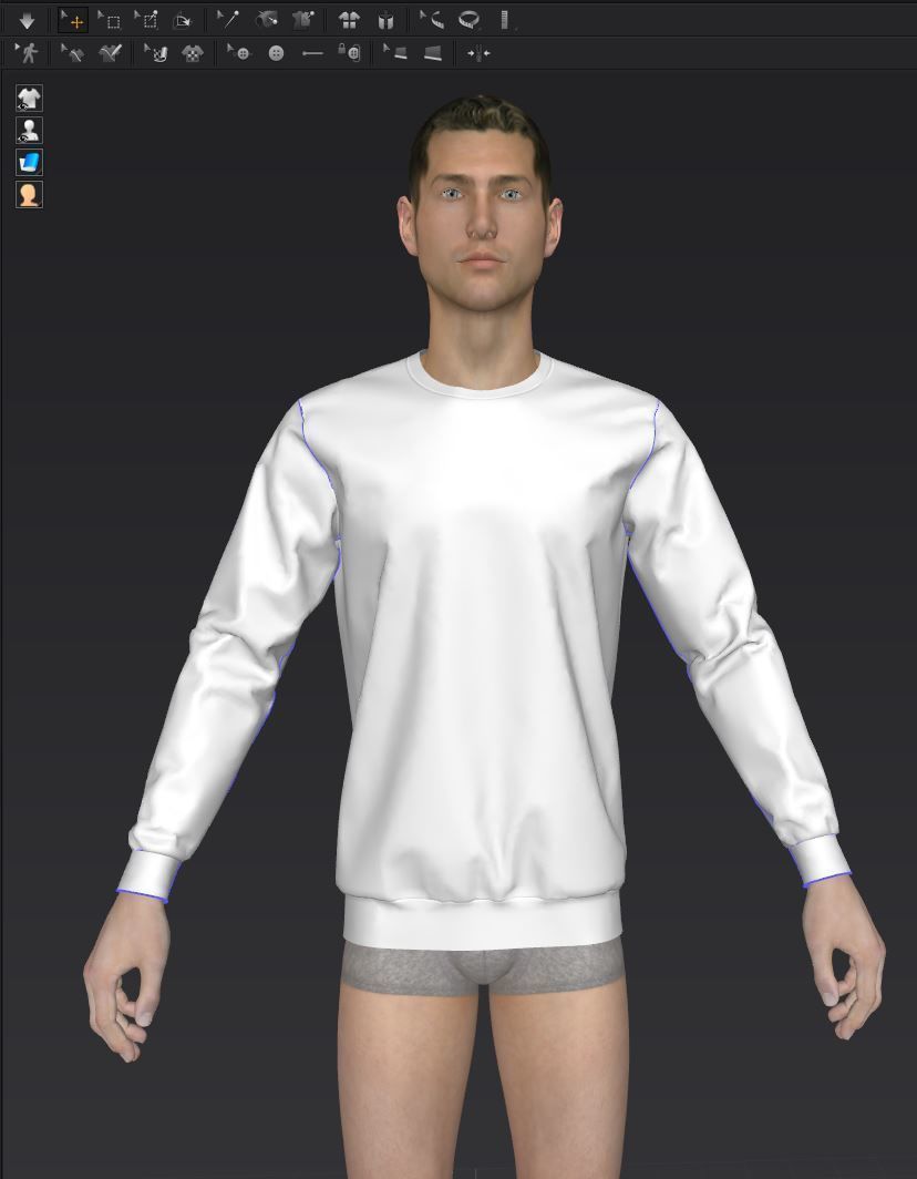 Shirt 04 3D model_15
