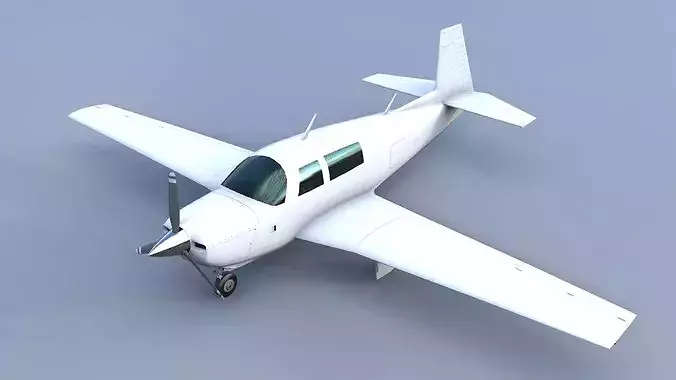 Mooney M20J Static Aircraft General Aviation PBR