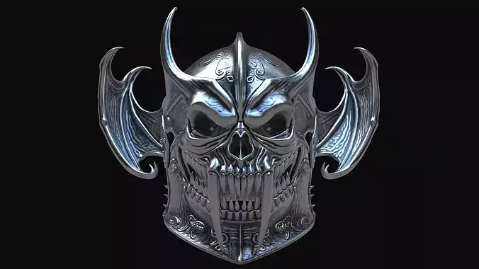 Dracula Helmet I - Gothic Vampire Ornament