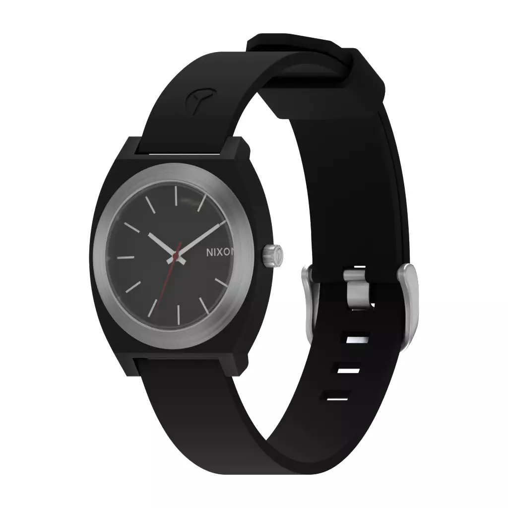 Nixon Time Teller Opp Black Low-poly 3D model