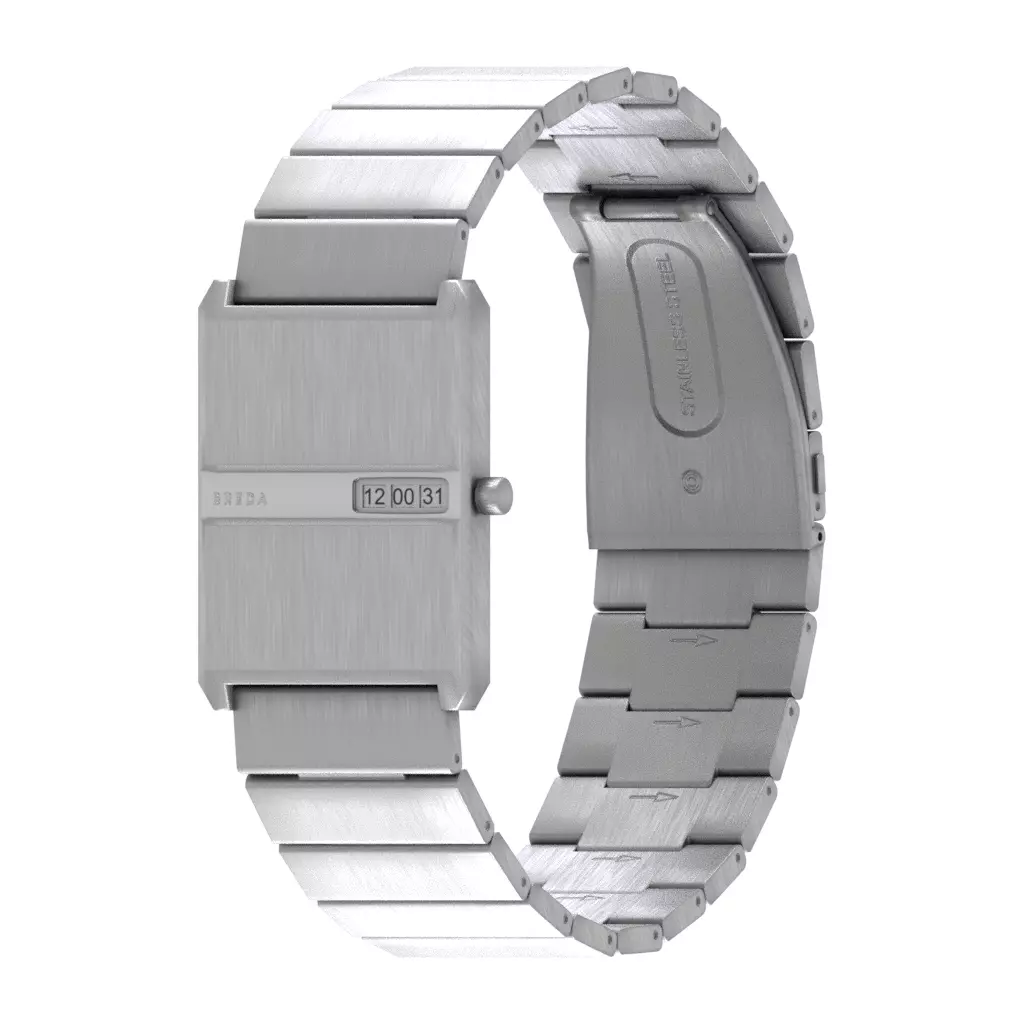 Breda Pulse Silver Low-poly 3D model