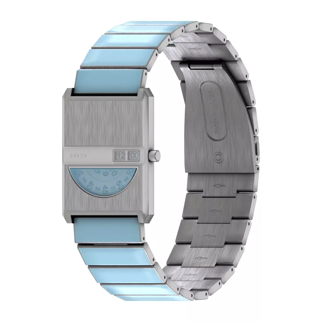 Breda Pulse Tandem Silver Aqua Low-poly 3D model