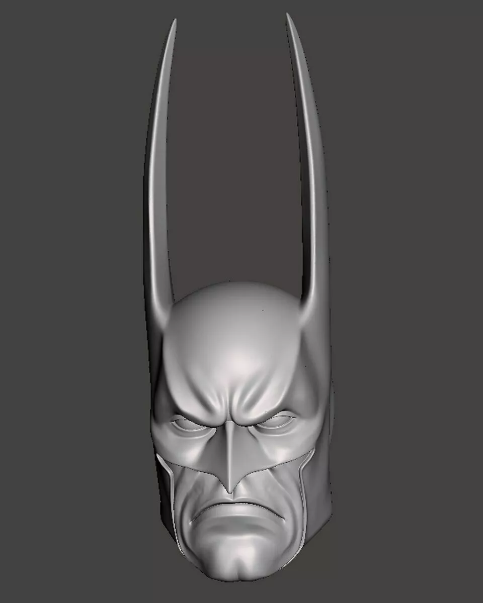 Batman Kelley Jones headsculpt head sculpt 3D print model