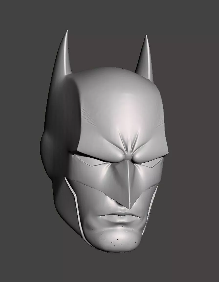 Batman Dan Mora headsculpt head sculpt 3D print model