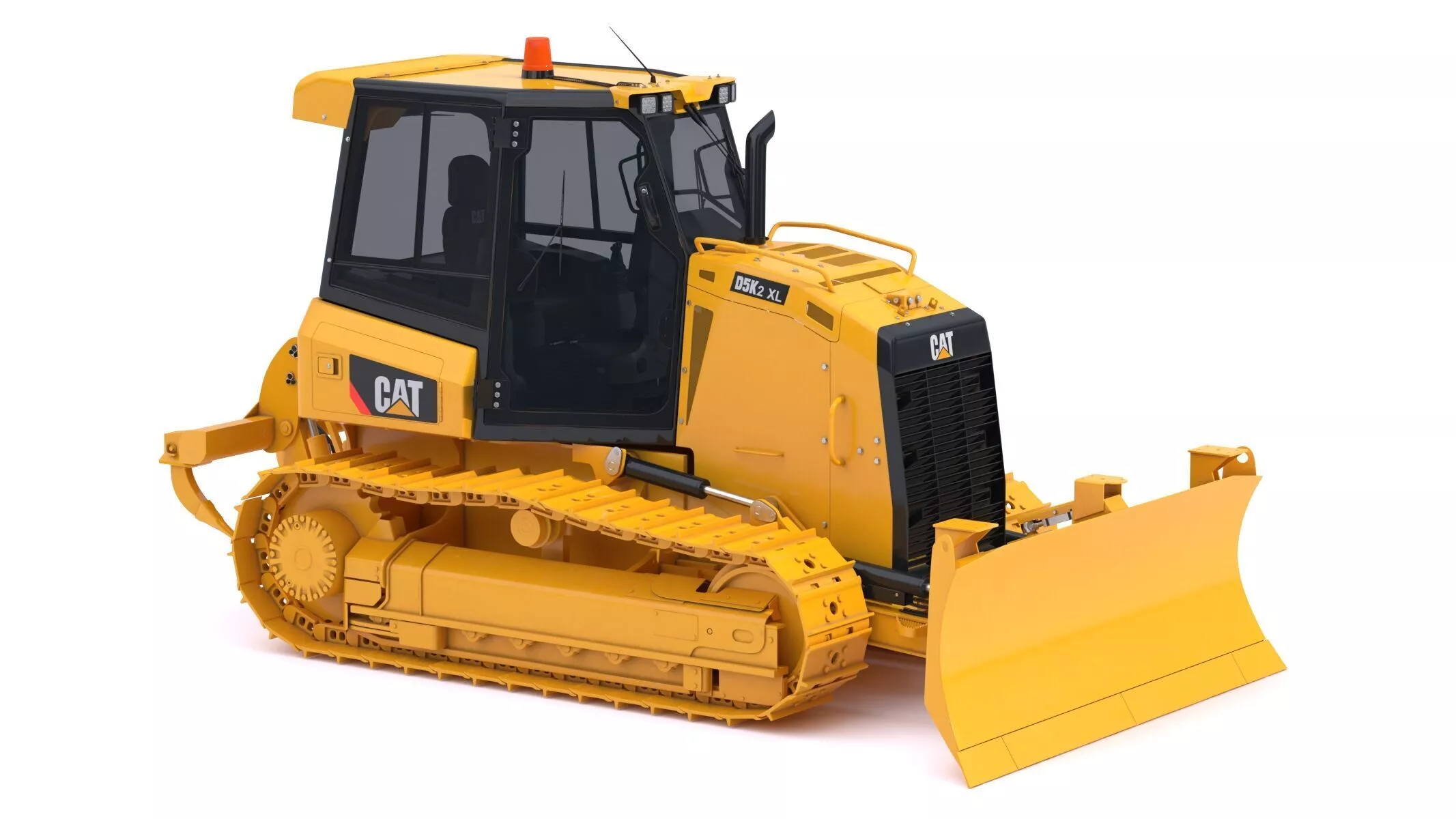 D5K2 Crawler Tractor 3D model