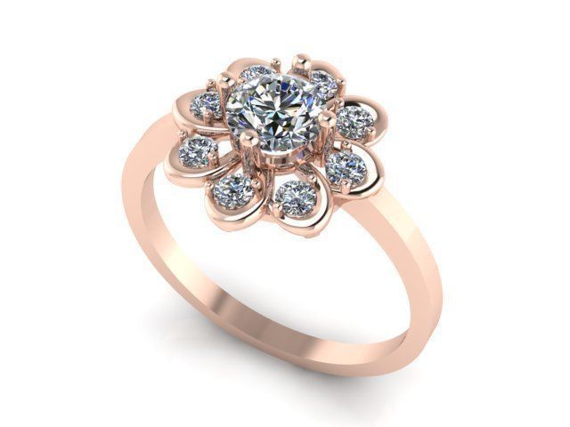 Ring T00161 3D print model_3