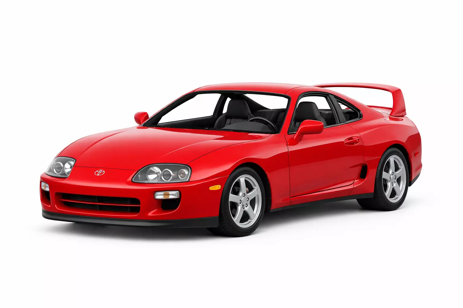 Toyota Supra MK4 Sports Car Partial Interior 3D model