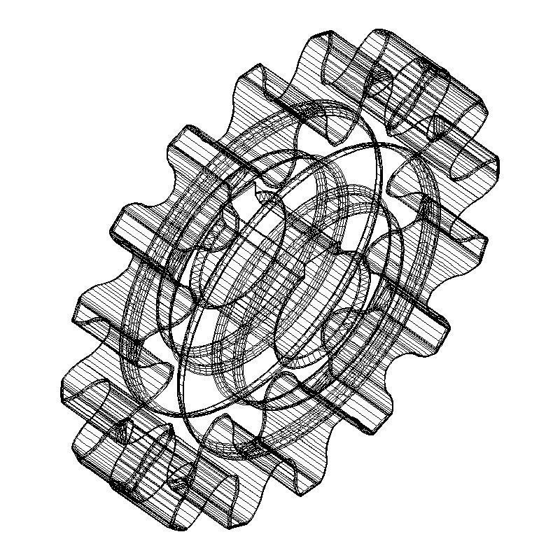Spur Gear Collection 02 3D print model_22