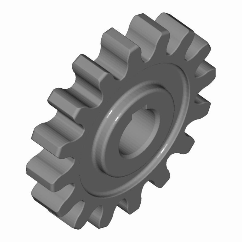 Spur Gear Collection 02 3D print model_21