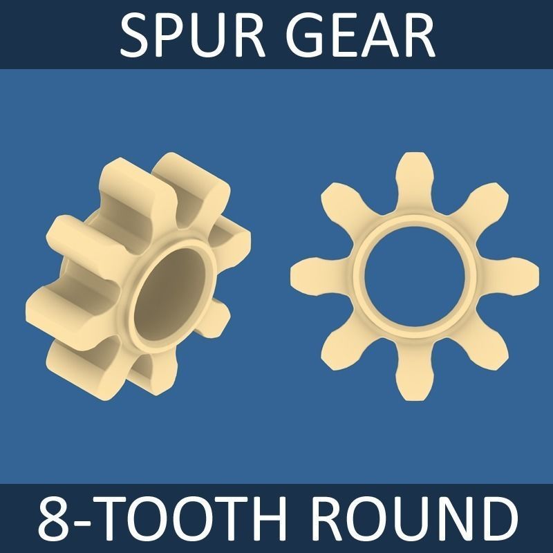 Spur Gear Collection 02 3D print model_2