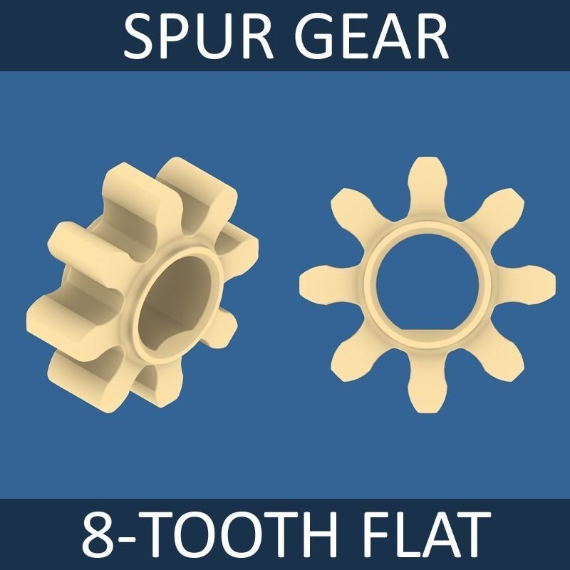 Spur Gear Collection 02 3D print model_3