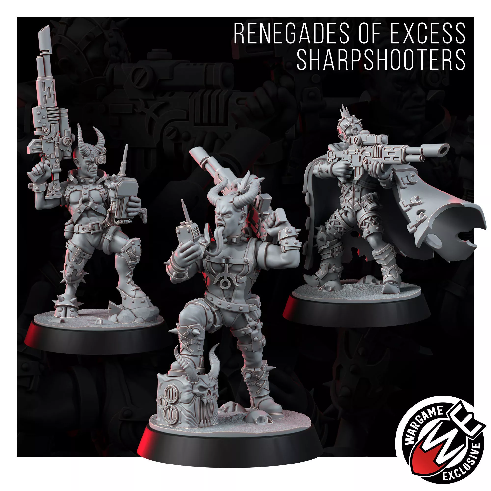 RENEGADES OF EXCESS SHARPSHOOTERS 3D model