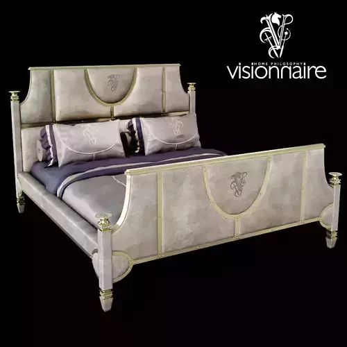 Visionnaire Bed 3D model