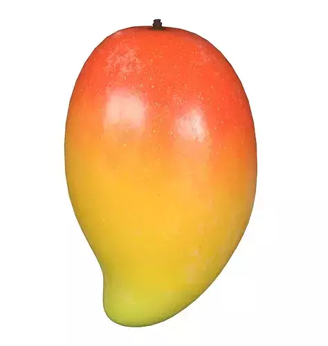 Mango PBR Low-poly 3D model 6